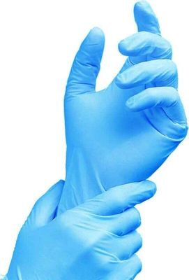 生物分解性100つのパックの病院の使い捨て可能な手袋の青いニトリル