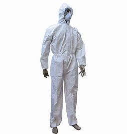 水平なAは白い化学Ppeの防護服を分類する