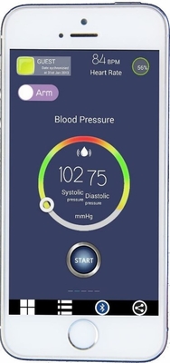 多機能の血ブドウ糖の血圧の健康のモニター