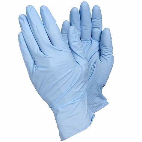 病院の青いニトリルの医学の手袋のよい感受性の優秀な破損抵抗